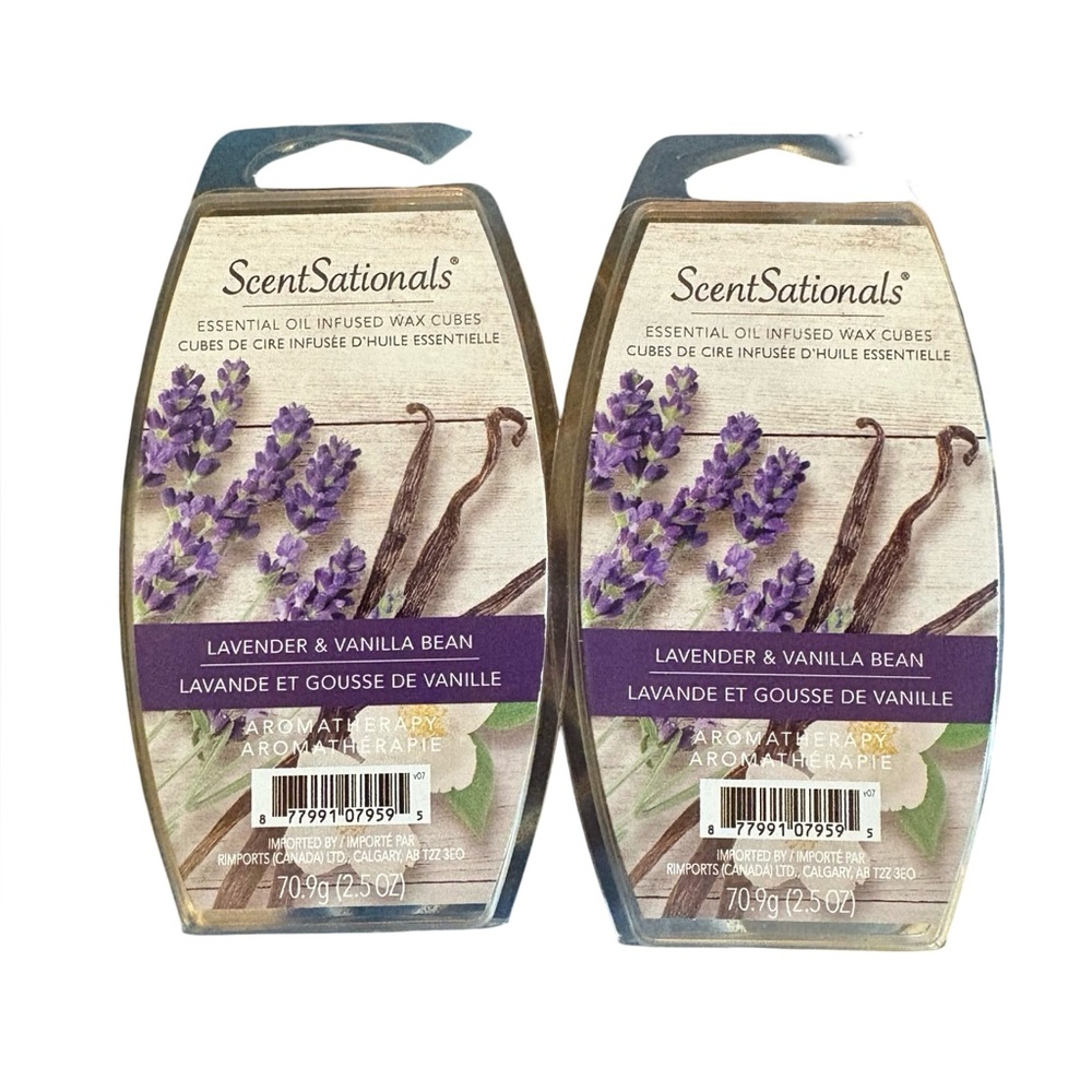 Lavender & Vanilla Bean Wax Cubes